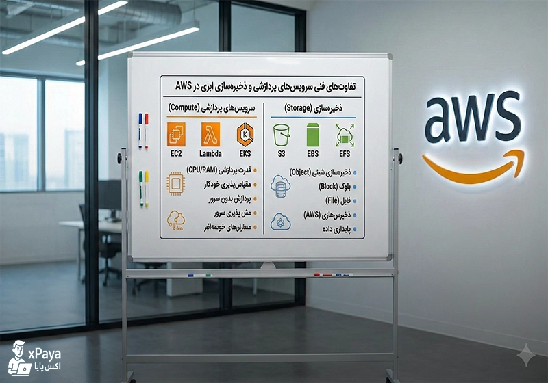 کالبدشکافی دو ستون اصلی ابر؛ مقایسه سرور محاسباتی (EC2) و مخزن داده (S3)