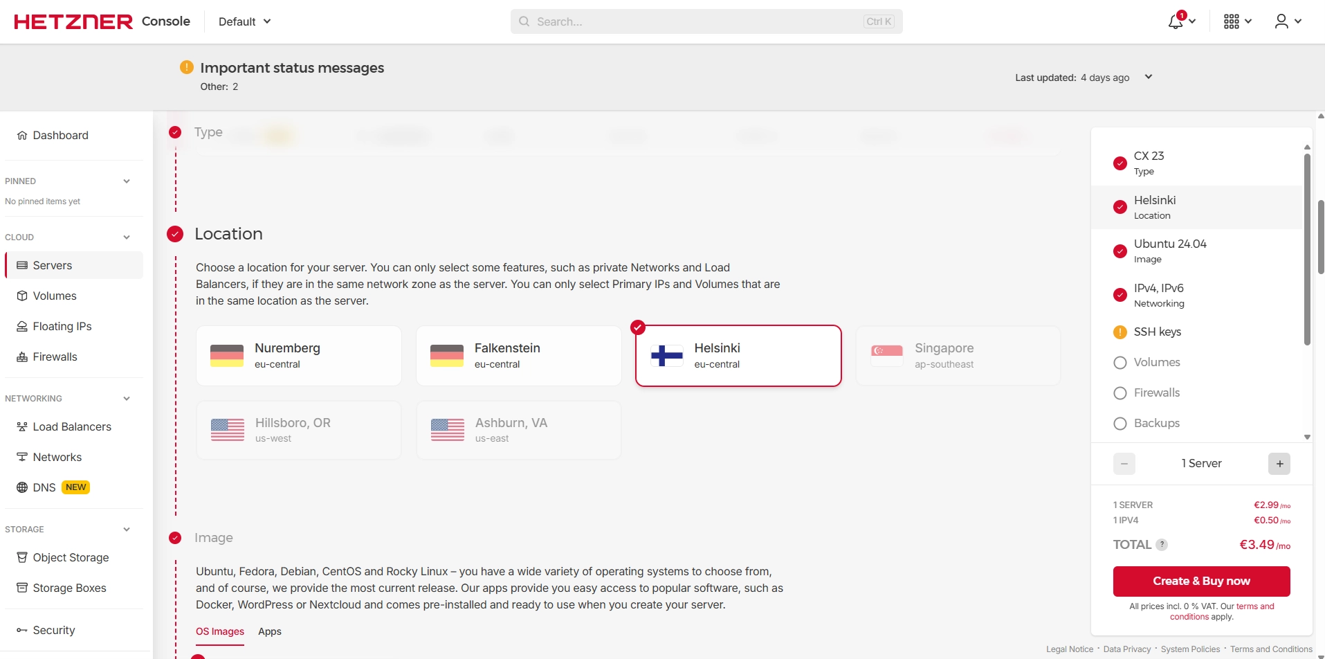 لوکیشن های هتزنر