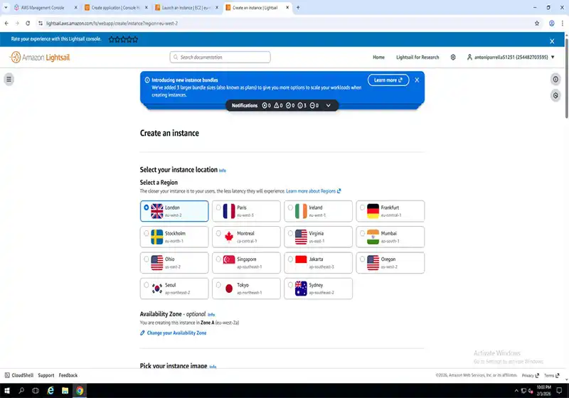 خرید اکانت AWS وریفای شده