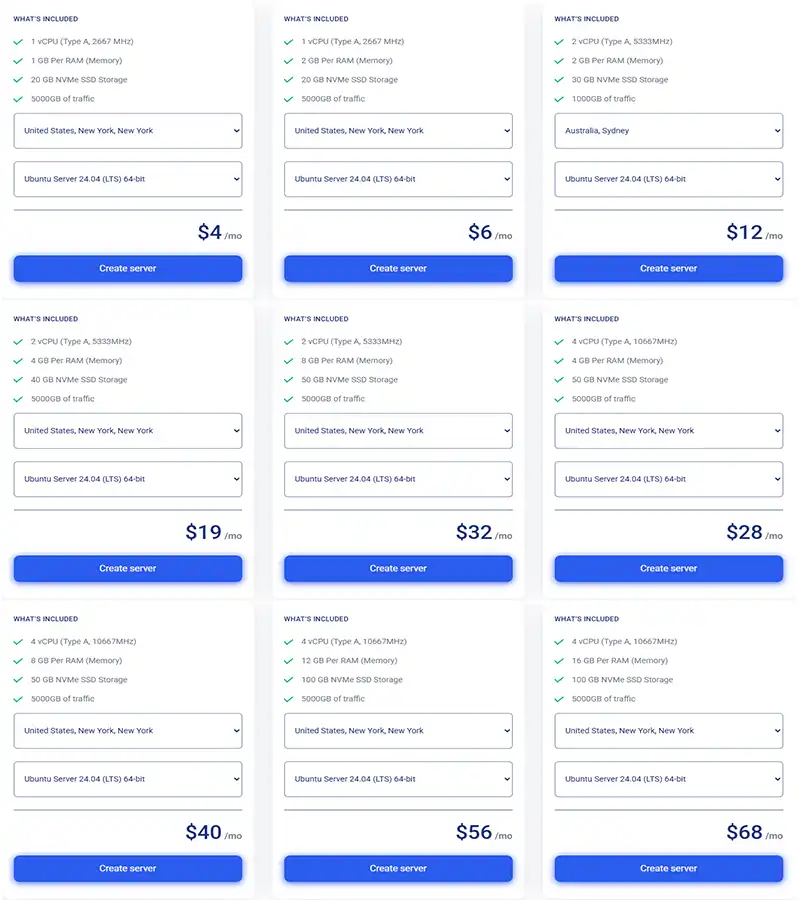 خرید اکانت kamatera