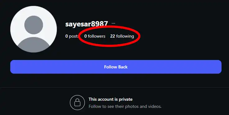 نسبت فالوور به فاووینگ