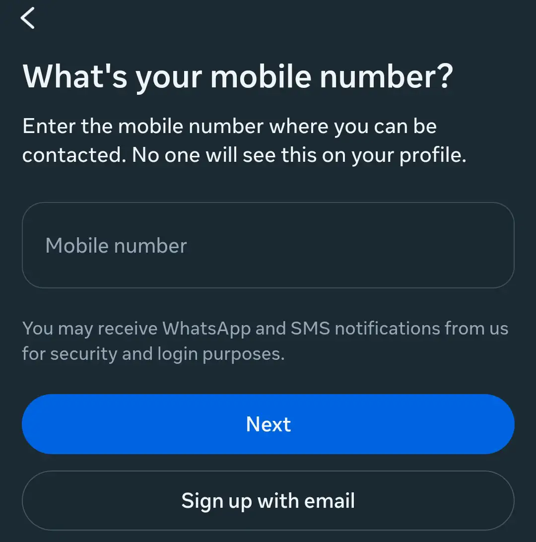 ساخت حساب کاربری