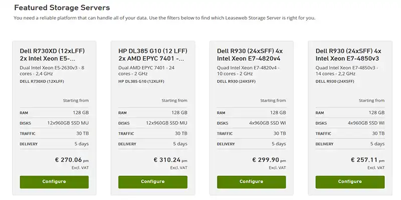 سرور استوریج های لیزوب